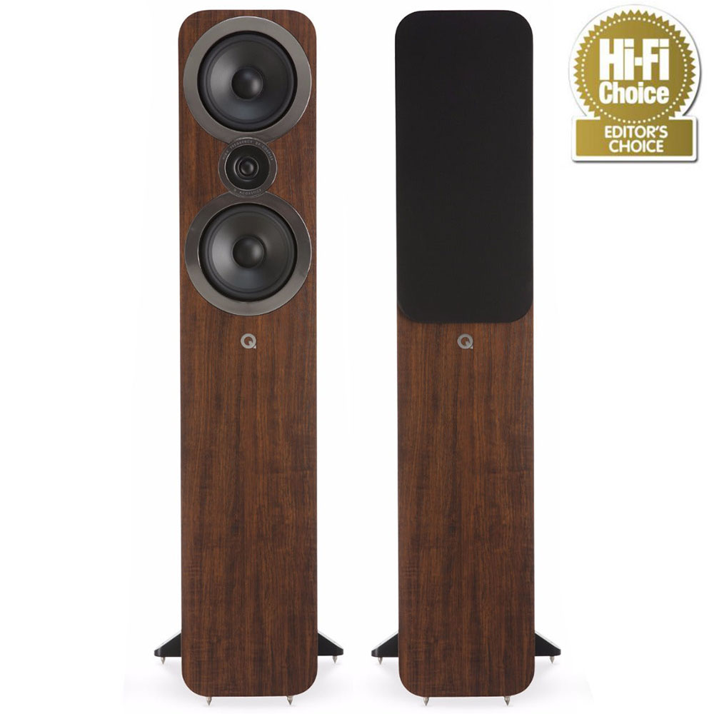 Q ACOUSTICS 3050i Kule Tipi Ceviz Hoparlör (Çift)